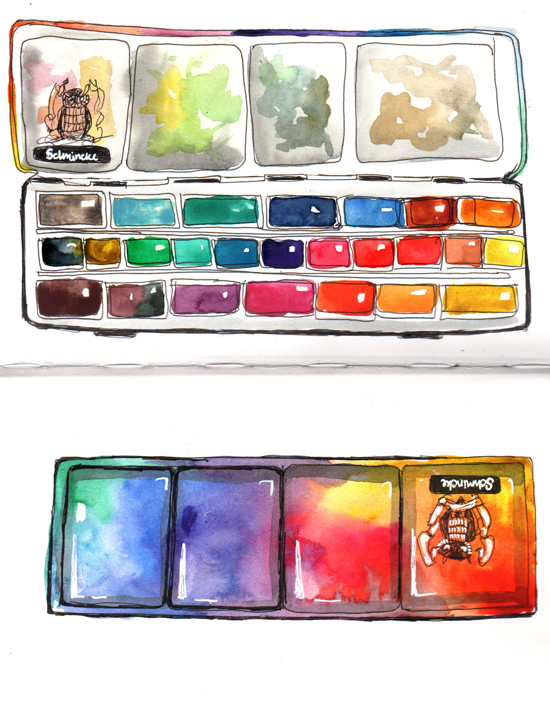 Palette Evolution I : Main Palette Colour Choices