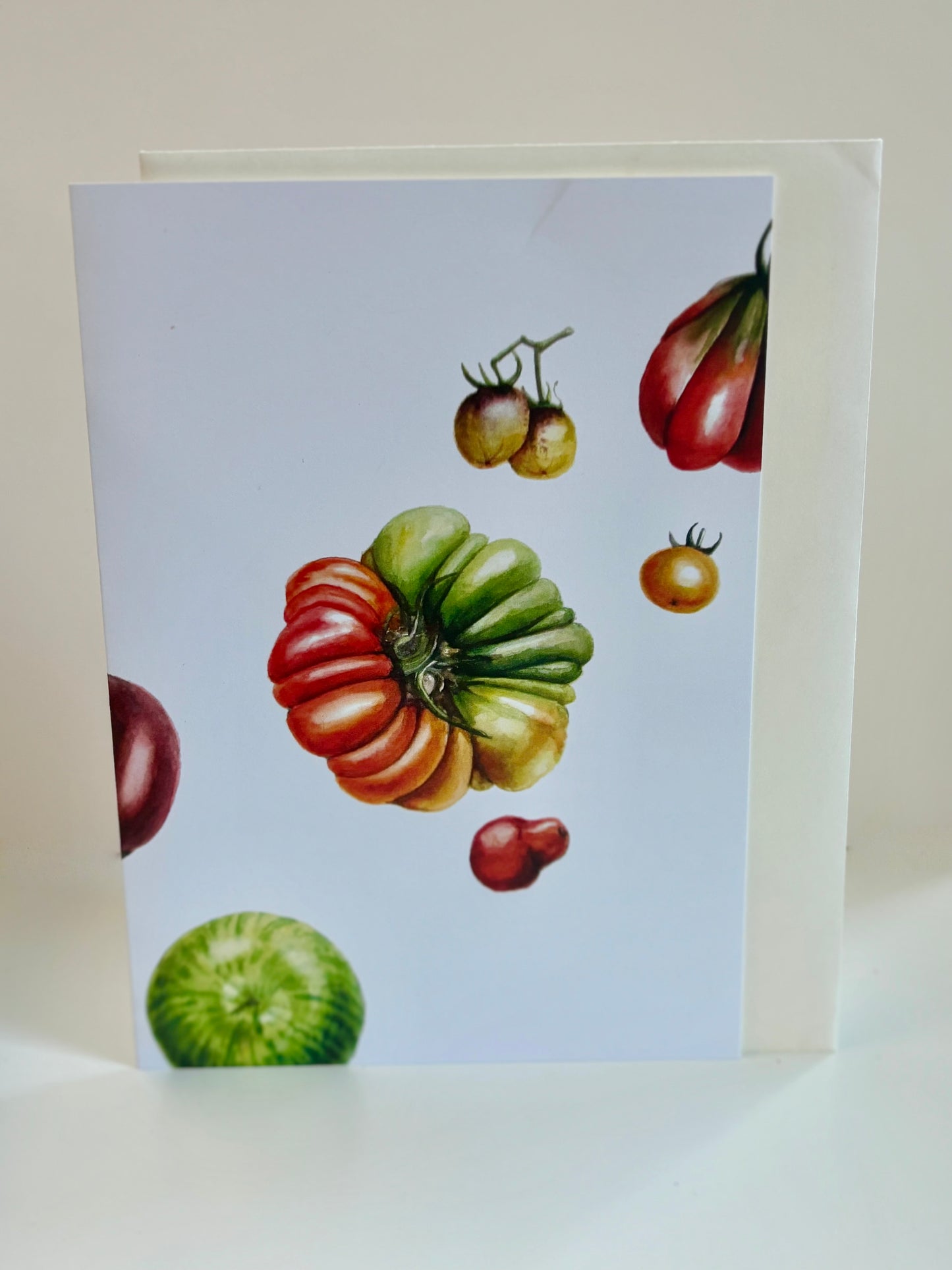 Heirloom Tomatoes - Blank Greeting Card