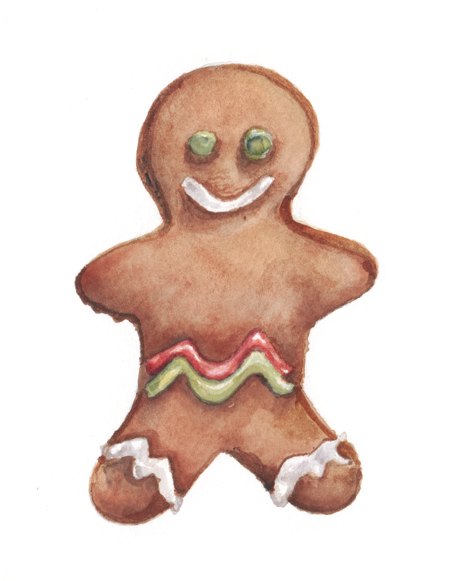 Occasion Card (Gingerbread Man)